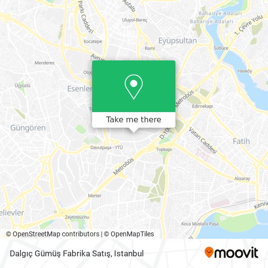 Dalgıç Gümüş Fabrika Satış map