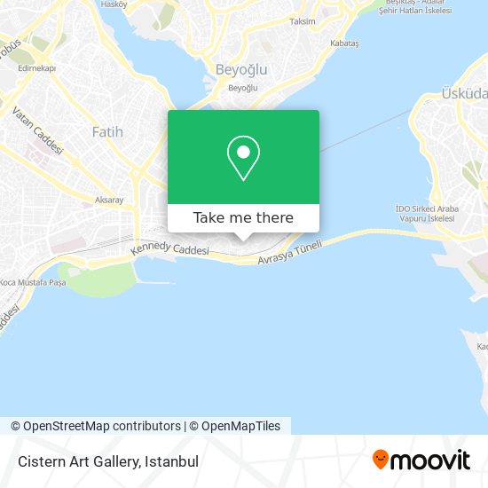 Cistern Art Gallery map