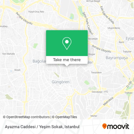 Ayazma Caddesi / Yeşim Sokak map