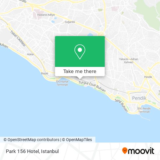 Park 156 Hotel map