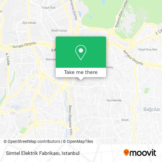 Simtel Elektrik Fabrikası map