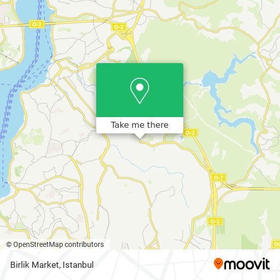Birlik Market map
