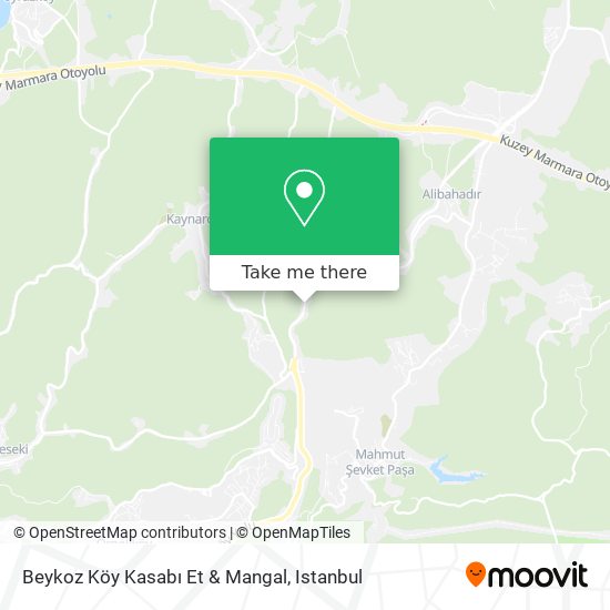 Beykoz Köy Kasabı Et & Mangal map