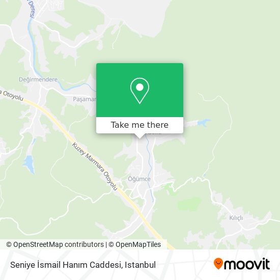 Seniye İsmail Hanım Caddesi map