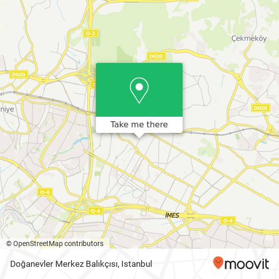 Doğanevler Merkez Balıkçısı map