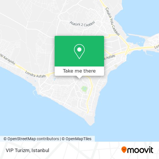VIP Turizm map