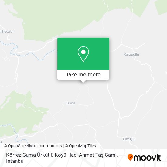 Körfez Cuma Ürkütlü Köyü Hacı Ahmet Taş Cami map