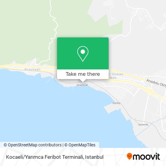 Kocaeli / Yarımca Feribot Terminali map