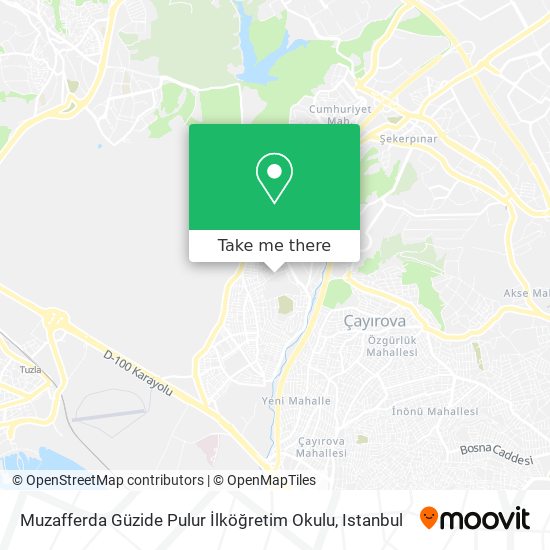 Muzafferda Güzide Pulur İlköğretim Okulu map