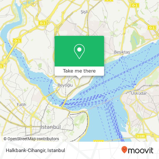 Halkbank-Cihangir map