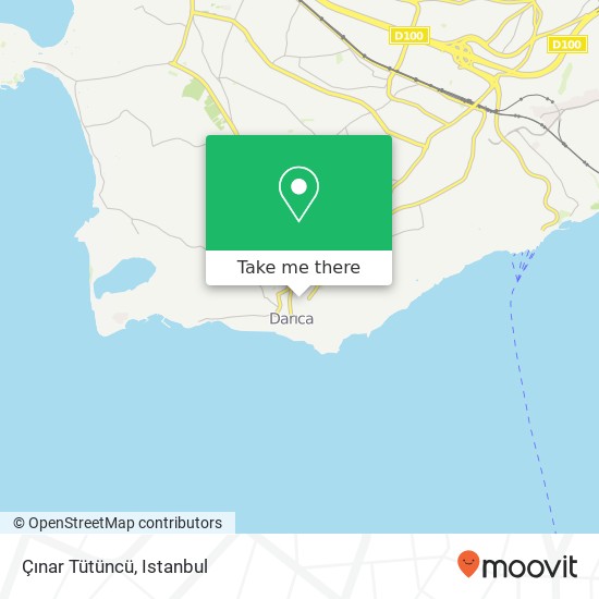 Çınar Tütüncü map