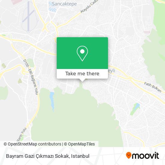Bayram Gazi Çıkmazı Sokak map