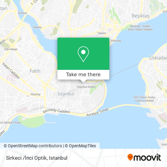 Sirkeci /İnci Optik map