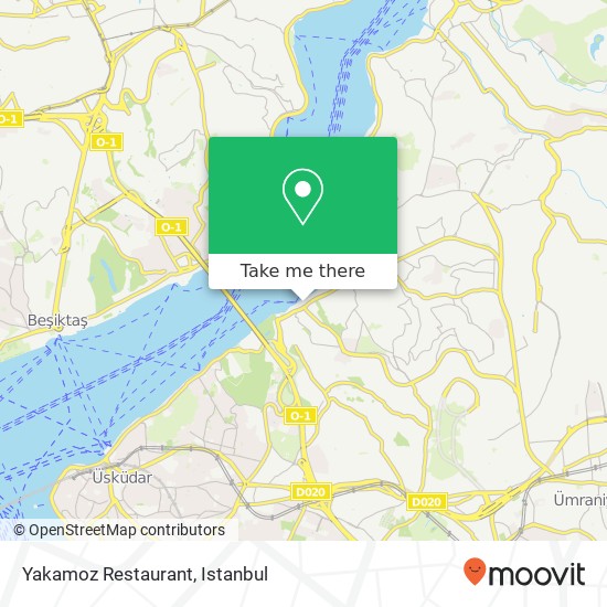 Yakamoz Restaurant map