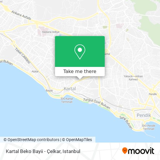 Kartal Beko Bayii - Çelkar map