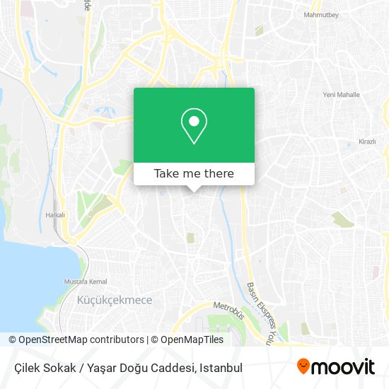 Çilek Sokak / Yaşar Doğu Caddesi map