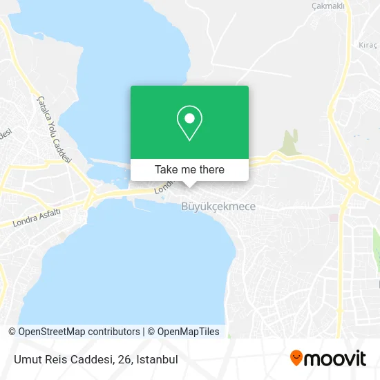 Umut Reis Caddesi, 26 map