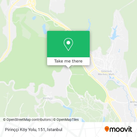 Pirinççi Köy Yolu, 151 map