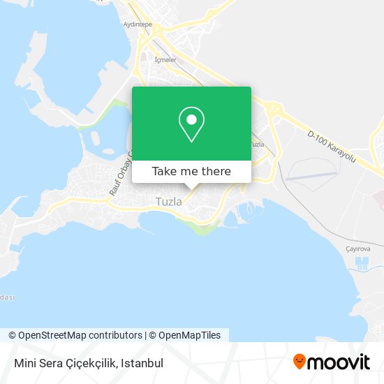 Mini Sera Çiçekçilik map