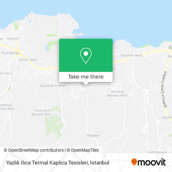 Yazlık Ilıca Termal Kaplıca Tesisleri map