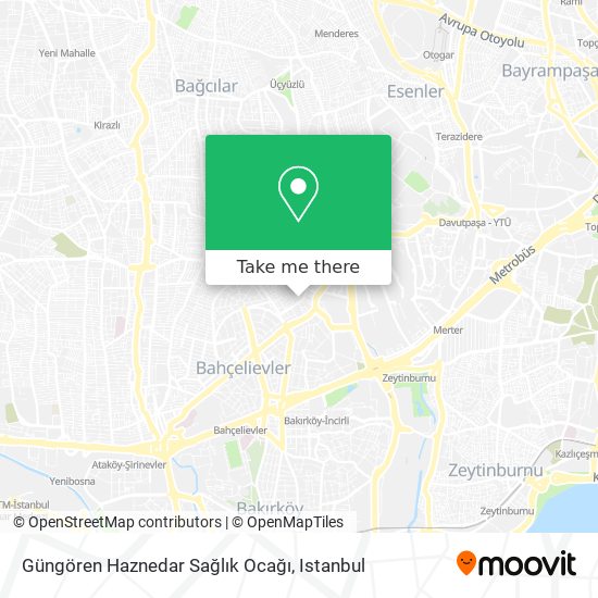 Güngören Haznedar Sağlık Ocağı map