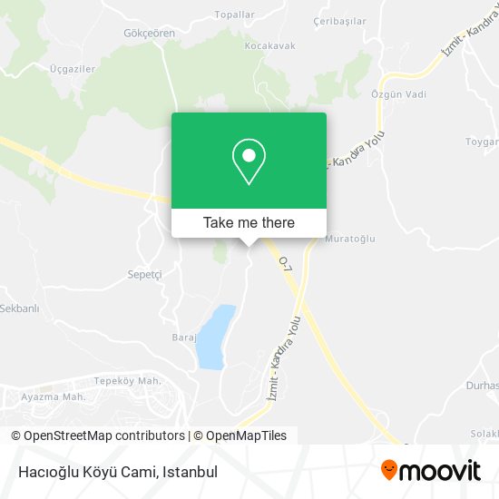 Hacıoğlu Köyü Cami map