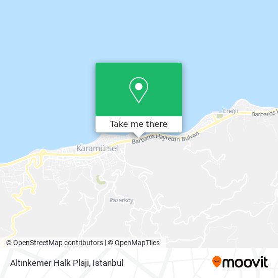 Altınkemer Halk Plajı map