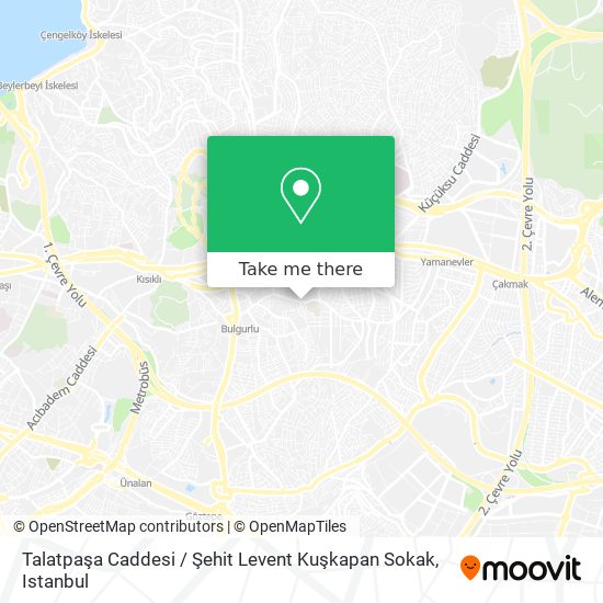 Talatpaşa Caddesi / Şehit Levent Kuşkapan Sokak map
