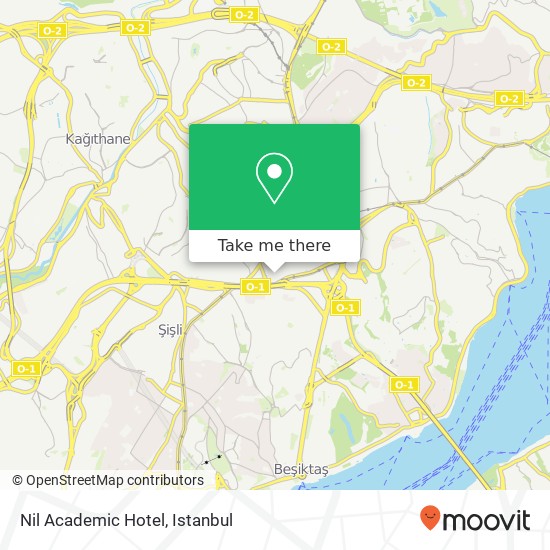 Nil Academic Hotel map