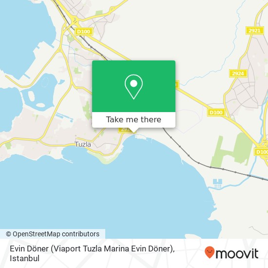 Evin Döner (Viaport Tuzla Marina Evin Döner) map