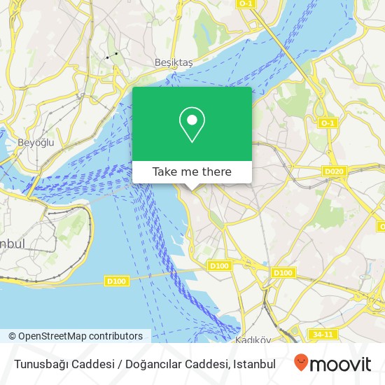 Tunusbağı Caddesi / Doğancılar Caddesi map