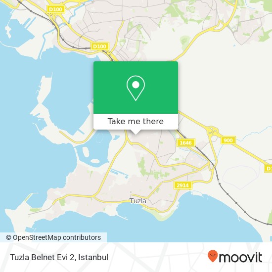Tuzla Belnet Evi 2 map