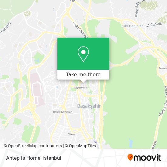 Antep Is Home map