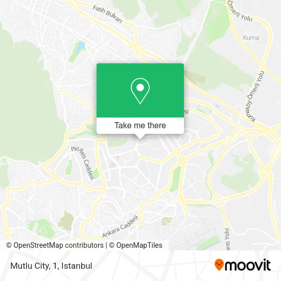 Mutlu City, 1 map