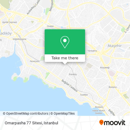 Omarpasha 77 Sitesi map