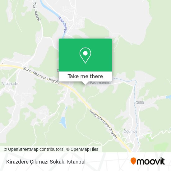 Kirazdere Çıkmazı Sokak map