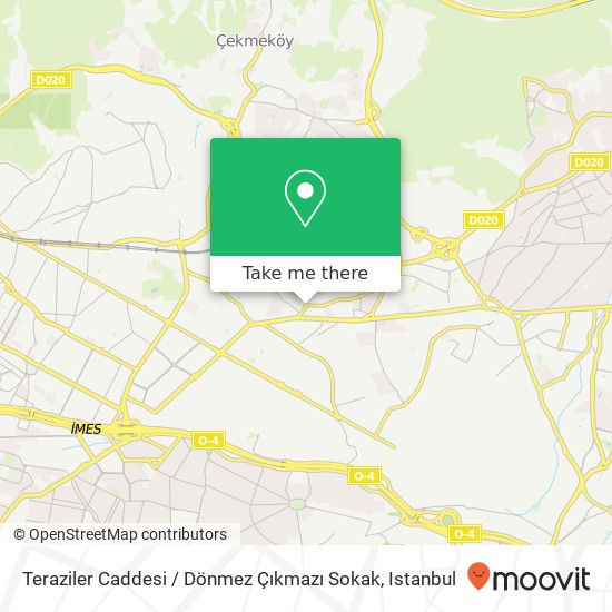 Teraziler Caddesi / Dönmez Çıkmazı Sokak map