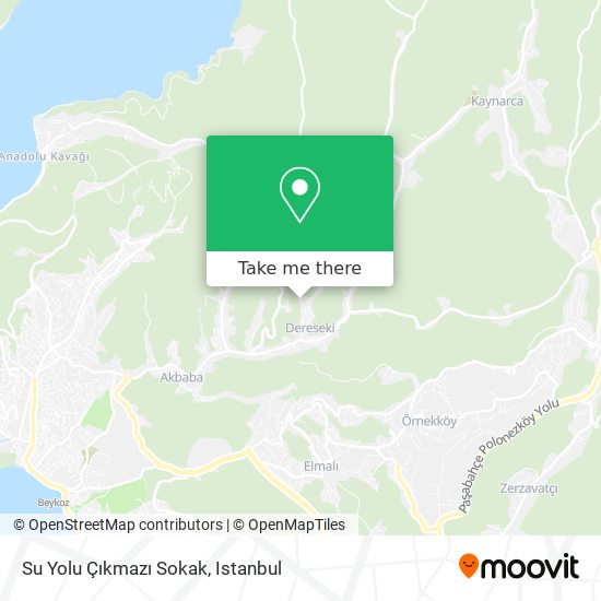 Su Yolu Çıkmazı Sokak map