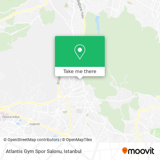 Atlantis Gym Spor Salonu map