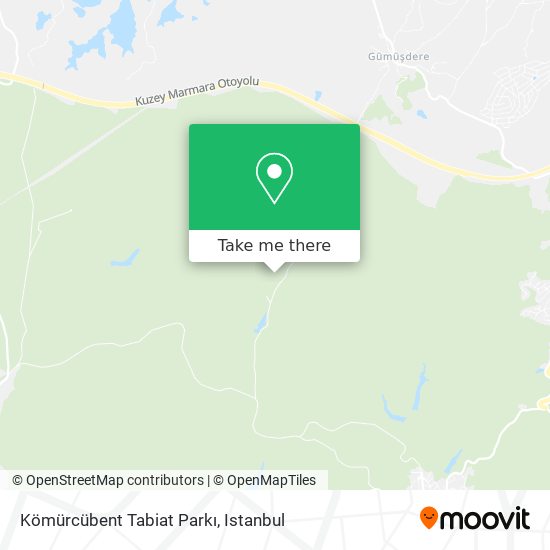 Kömürcübent Tabiat Parkı map