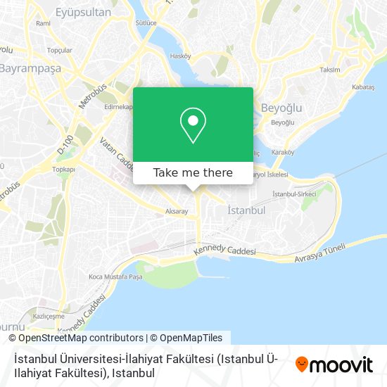 İstanbul Üniversitesi-İlahiyat Fakültesi (Istanbul Ü-Ilahiyat Fakültesi) map