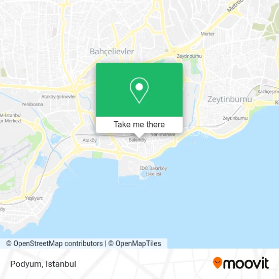 Podyum map