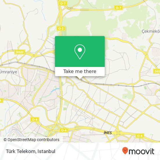 Türk Telekom map