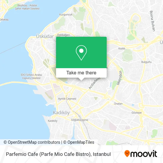 Parfemio Cafe (Parfe Mio Cafe Bistro) map