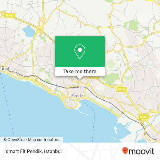 smart Fit Pendik map