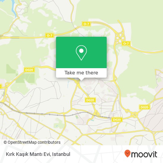 Kırk Kaşık Mantı Evi map