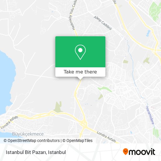 Istanbul Bit Pazarı map