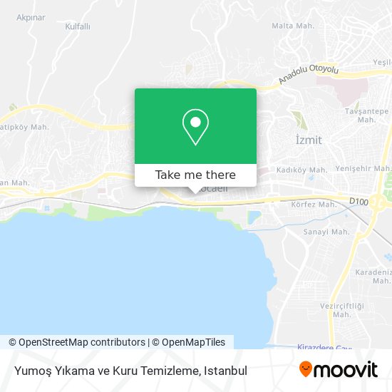 Yumoş Yıkama ve Kuru Temizleme map