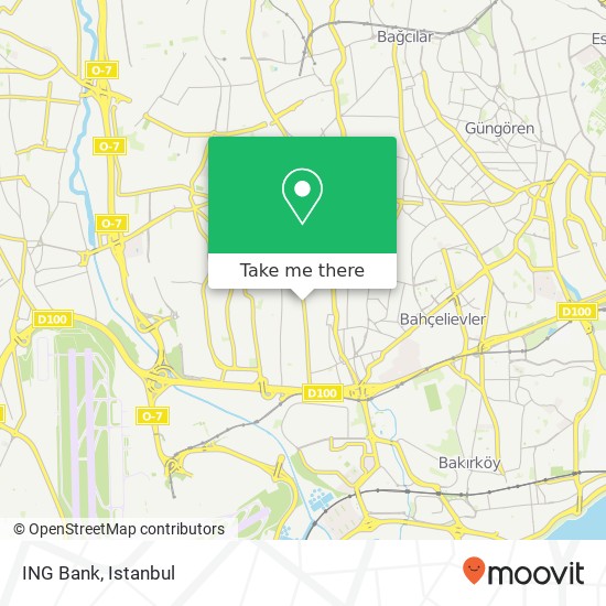 ING Bank map