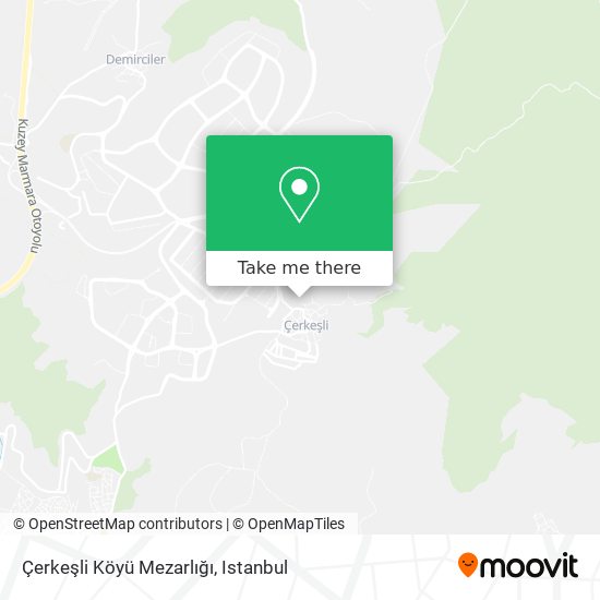 Çerkeşli Köyü Mezarlığı map